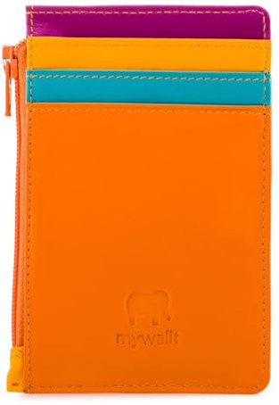 mywalit 1206 - Leder Kreditkartenetui mit Münzfach Einheitsgröße Copacabana