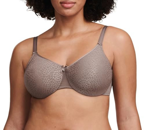 Chantelle Women's, C MAGNIFIQUE, Covering Molded Bra, Women's invisible lingerie, Hazelnut, 36C
