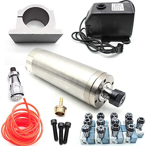Frässpindel 2200w Fräs Motor 200V 400Hz HF - Spindel ER20 Wassergekühlte für CNC Gravieren Maschine DHL