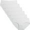 INNERSY Slip Damen Baumwolle Mädchen Unterwäsche Sommer Weiß Hipsters 6er Pack (L/42 EU, 6 Cremeweiß)