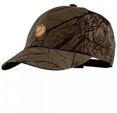 Fjällräven Lappland Cap Hat, Dark Olive Camo, S/M