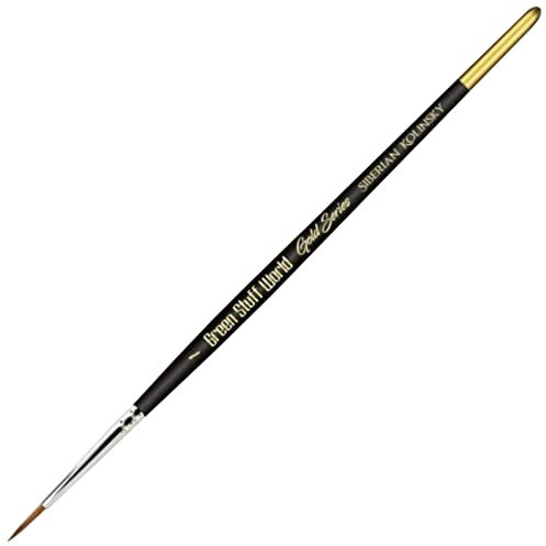 Pinceau Kolinsky Sibérien Série Gold 2358 - Green Stuff World - Taille 1