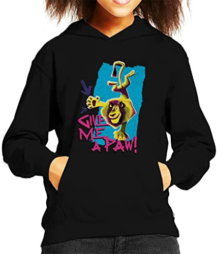 All+Every Madagascar Alex Give Me A Paw Kids Hooded Sweatshirt