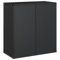 homiuse Garten-Kissenbox PE Rattan Gartenbox Auflagenbox Aufbewahrungsbox Aufbewahrungstruhe Kissenbox Outdoor Wasserdicht Rattan Box Gartenbox Klein Mit Gasdruckfeder 100x49x103,5 cm Schwarz