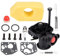 FanPaYY Kit carburatore per tosaerba Briggs and Stratton con filtro aria, viti, molla di regolazione, membrana, pompa carburante, candela # 499809 498809A 494406
