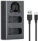 Tengdaxing EN-EL14 EN-EL14a Battery Charger, Dual Battery Charger for Nikon D3100, D3200, D3300, D3400, D3500, D5100, D5200, D5300, D5500, D5600, DF, Coolpix P7000, P7100, P7700, P7800 Cameras