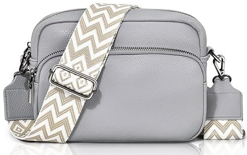 GASSDA Umhängetasche Damen Kleine Handtasche Damen PU Leder Crossbody Bag Moderne Taschen mit Abnehmbarem Schultergurt