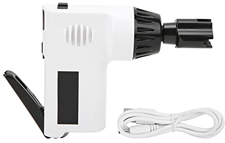 Enrollador de Cuerdas de Guitarra Enrollador de Cuerdas Eléctrico Herramienta de Encordado Cortador de Cuerdas Multifuncional para Banjo Guitarra Bajo Mandolina Ukelele 2,7-4,3 V