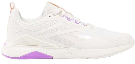 Reebok Damen NANOFLEX TR 2 Sneaker,Chalk Washed Clay Digital Purple,42.5 EU
