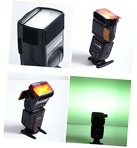 jojofuny Licht Farbe Flash Gel Filter Blätter 12 Farben Filter Kit für Kamera Strobe