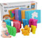 Quzente Russisches Blockpuzzle, Tangram-Puzzlespielzeug | Buntes Denksport-Puzzle aus Holzblöcken für alle Altersgruppen - Vorschul-Montessori-Spielzeug für Schüler, Enkel, Söhne, Neffen, Nichten