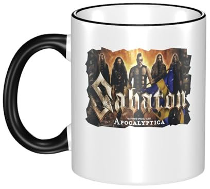 Sa*b-a?ton Band-Tassen – Hip-Hop-Grafik-Tassen, lustige Geschenktasse, Keramik-Kaffeetasse/-becher, Geschenk für Männer oder Frauen, 330 ml