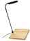 PTILSERY Rotatable LED Aquariums Lamp with Natural Wood Stand for Small Fishtanks Succulents Potted Plant Landsacping Lamp
