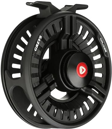 Greys Cruise Cassette Fly Fishing Reel | Large Arbor Fly Reel Rulon Disc Drag Lightweight Composite Spools | Smooth Retrieve With Spare Cassette Convenience | Reel And Spool Pouch | Multiple Sizes