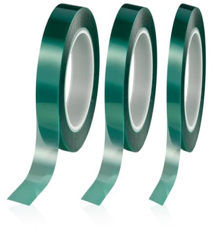 3 Rollen Fine Line Tapes, Masking Tape, Fineline Band Malerband Kreppband Malerkrepp Abklebeband Lackieren Konturenband Zierstreifenband Lackierband Linierband