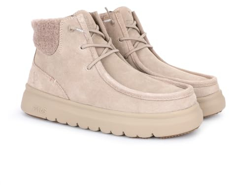 PITAS | BERNA | Botas Mujer Casual | Botín Serraje | Bota Urbana de Caña Baja | Mocasines | Náuticos de Invierno | Zapatillas Casual | Zapatos sin Cordones | Calzado Walkinpitas