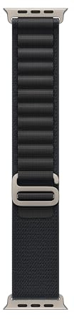 Apple Watch Band - Alpine Loop - 49mm - Black - Small