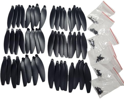 QWCOZSY Propeller für SG901 PRO MAX Drohne mit AB-Flügel-Ahornblattblatt für RC-Quadrocopter