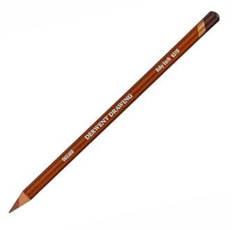 Derwent 6510 Drawing Pencil - Ruby Earth