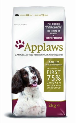 Applaws Hund Trockenfutter mit Lamm, 1er Pack (1 x 2 kg Packung)