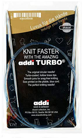 addi 7,00 mm Turbo-Rundstricknadel, 100 cm, Größe 7,00 mm