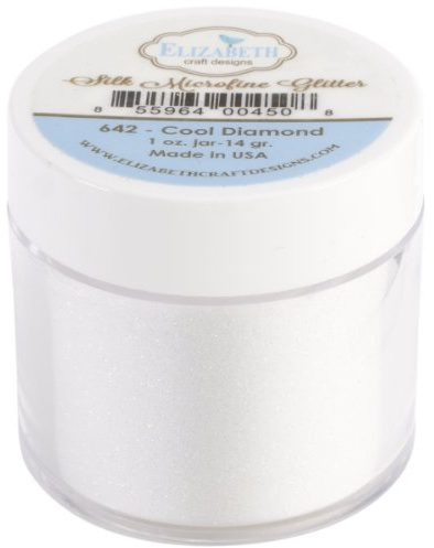 Elizabeth Craft Designs Glitter Silk Microfine Glitter 14g-Cool Diamond