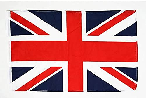 AZ FLAG Bandiera Regno Unito 45x30cm - Bandiera Britannica – Inglese – UK 30 x 45 cm con Foro