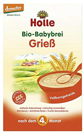 Holle Bio Bio-Babybrei Grieß (6 x 250 gr)