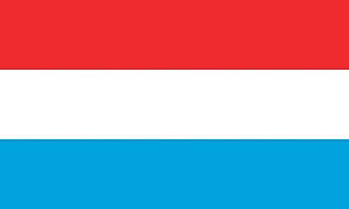 Qualitäts Fahne Flagge Luxemburg 90 x 150 cm mit verstärktem Hissband