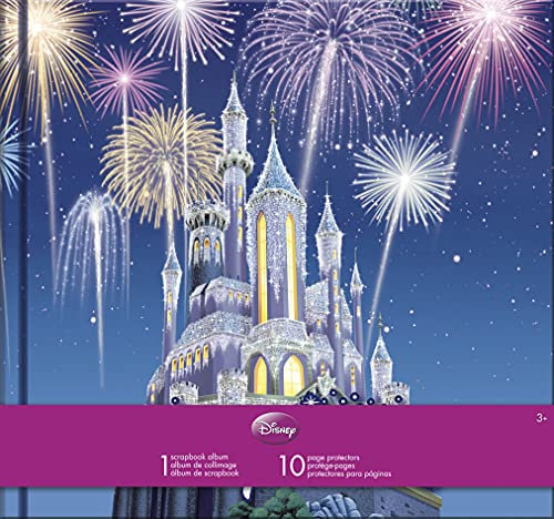 Trends International Ricordi di Disney Memories Postgebundenes Album, 30,5 x 30,5 cm, Vinyl-Papier, blau, 12x12 inches