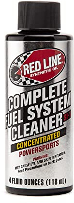 Red Line 60102 Complete Powersports Fuel System Cleaner - 4 Ounces
