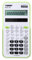 Fiamo Wissenschaftlicher Rechner ECO30, 138 Funktionen und 10 stelligem Display, weiß/grün