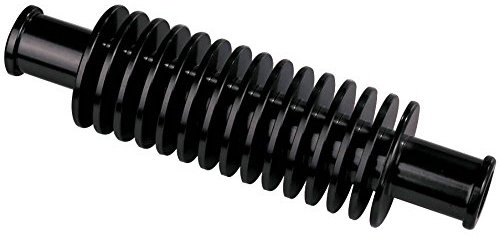 T4Tune 351250 Dissipatore di calore rotondo 15 alette nero