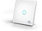 MCO Home MH-S411 White Interruptor de Pared de Cristal con relé y Control de Escena, 230 V, Blanco, One Size