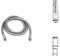 TUBO FLESSIBILE PER DOCCIA IN OTTONE CROMATO MM 15/1 X 15/1 CM 150 PER RUBINETTERIE SIGNORINI