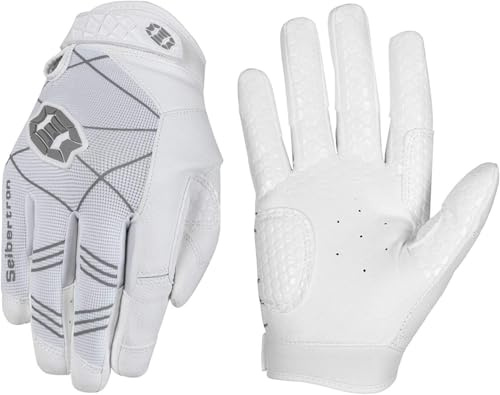 Seibertron B-A-R PRO 2.0 Signature Baseball/Softball Batting Gloves Super Grip Finger Fit for Adult and Youth