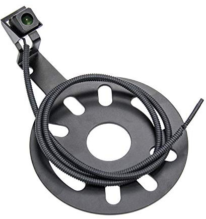 HD 1280x720p Wasserdicht Rückfahrkamera in Kennzeichenleuchte Einparkhilfe Kamera Nachtsicht Einparkkamera für Jeep Wrangler JKU/Jeep JK YJ/TJ/JK / J8 Rubicon/Sahara/Unlimited Sahara 2007-2018