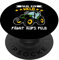Nur ein Held fährt aufs Feld Bauer Traktor Geschenk Landwirt PopSockets mit austauschbarem PopGrip