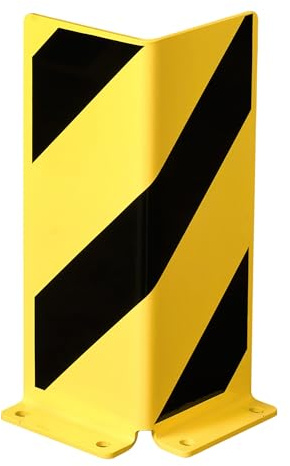 Moravia Anfahrschutz Winkel schwarz/gelb 400 x 160 x 5 mm zum Aufdübeln