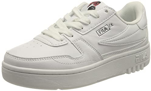 FILA FXVENTUNO Teens Sneaker, White, 37 EU