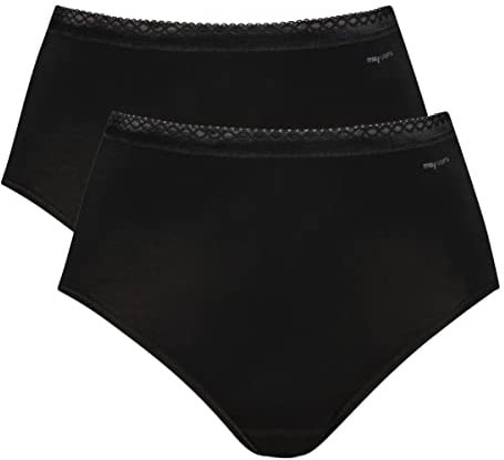 Mey 2er Pack Taillenslip – Damen Slip ohne Seitennähte – Pflegeleichte Pants – Unterhose – 89201 Lights
