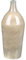 Vase à Fleurs Taupe en Terre Cuite 47 cm en Forme de Bouteille Accessoire Leganes