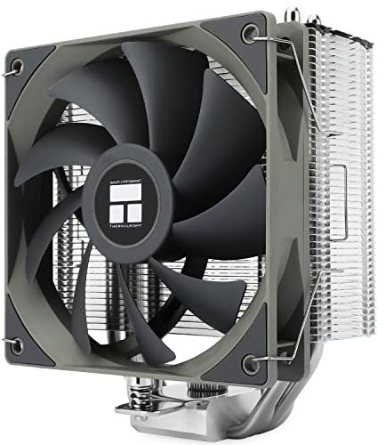 Thermalright Assassin Spirit 120 V2 CPU-Kühler, 4 Heatpipes, 120 mm PWM leiser Lüfter, CPU-Luftkühler mit S-FDB-Lager, AGHP 4. Technologie, für AMD AM4 AM5/Intel 1700/1150/1151/1200, Computer-Kühler