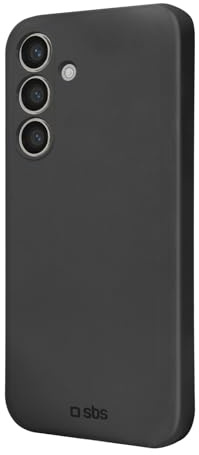 SBS Instinct - Handyhülle für Samsung Galaxy S24 Hülle Flexibles TPU Backcover - Schwarz