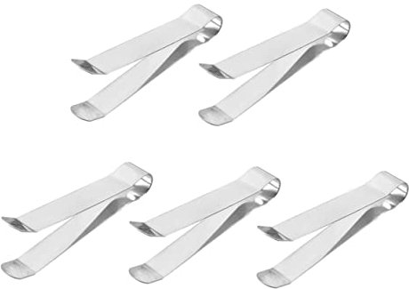 Zerodeko 5 Stück Kerzenlöscher Aus Edelstahl Dochtclip Rauchfrei Kerzen Sicher Löschen Für Kerzengläser