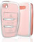 OFF WE GO Schlüsselhülle Cover für Audi Autoschlüssel Hülle für A3 S3 A4 S4 RS4 A6 S6 RS6 Q7 TT TTS R8 3 Tasten Auto Schlüssel Schutzhülle Schlüsselbox, Rosa Silber