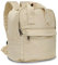 Boziee Klein Rucksack Damen Canvas/Cord Cityrucksack Rucksäcke Daypacks,Rucksackhandtaschen Kinderrucksäcke für Schule Travel Arbeit Damen Mädchen Teenager Unisex small size(Canvas, Cream color)