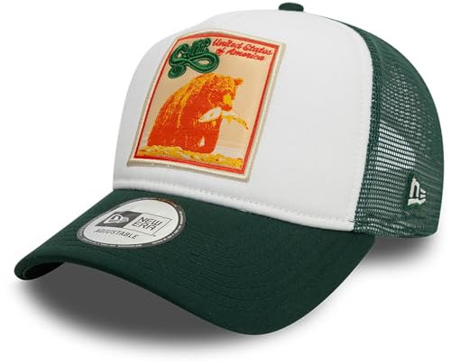 New Era A-Frame Mesh Trucker Cap - California Patch