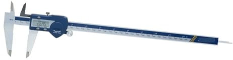DUOCAI Calibre Digital Acero Inoxidable Calibrador electrónico Digital IP54 150/200/300 mm Calibrador Vernier Digital Calibrador Digital Calibradores de Acero Inoxidable(0-300mm)