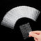 Gel Pad Ongles 20 Feuilles 480 Pièce Patch Ongles Autocollant Transparents, Respirante Autocollant Ongles Double Face, Gel Pads Pour Faux Ongles Salon De Manucure Mesdames Nail Art Diy ect